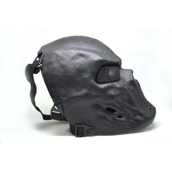 Skull mesh mask - Black