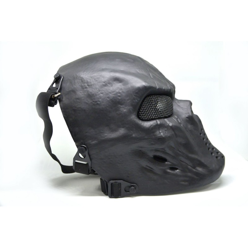Skull mesh mask - Black (KombatUK) Skull mesh mask - Black - Pikadooprema