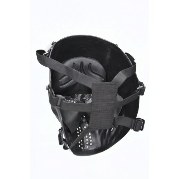 Skull mesh mask - Black (KombatUK) Skull mesh mask - Black - Pikadooprema