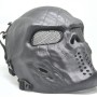Skull mesh mask - Black