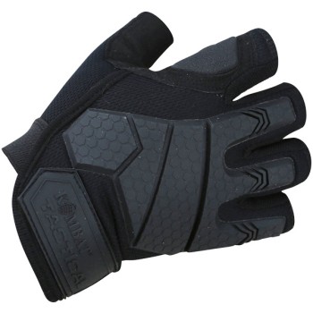 Alpha Fingerless Tactical Gloves Black L Alpha Fingerless Tactical Gloves Black L