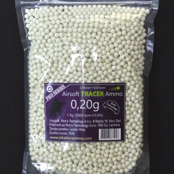 Pro-Series airsoft BBs 0.20g TRACER 1Kg