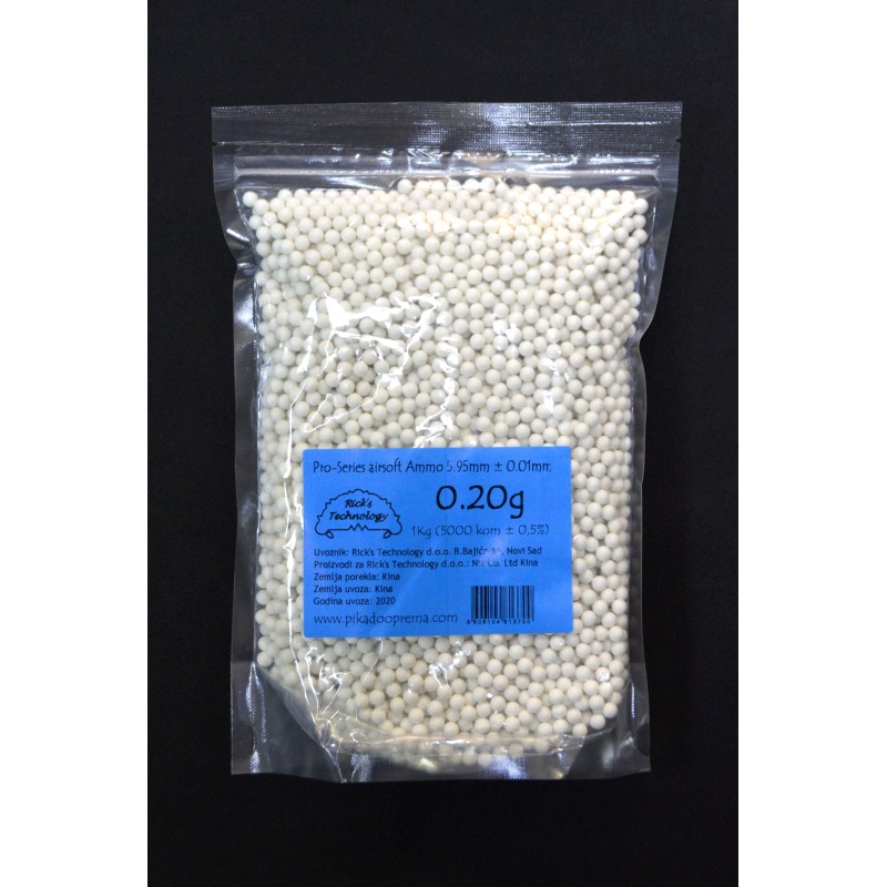 Pro-Series airsoft BBs 0.20g 1Kg - Pikadooprema
