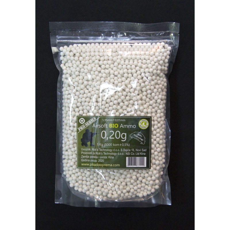 Pro-Series airsoft BBs 0.20g BIO 1Kg - Pikadooprema