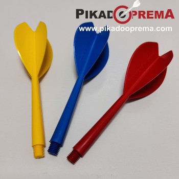 One piece Flight and Shaft 1/4'' Long