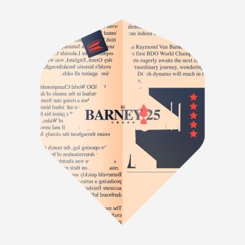 Barney 25 Pro Ultra No2 Flights 3 sets