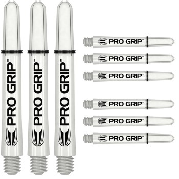 Pro Grip 3 Sets White Shaft