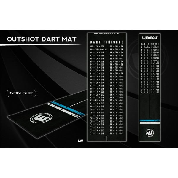 OutShot dart Mat - Pikadooprema