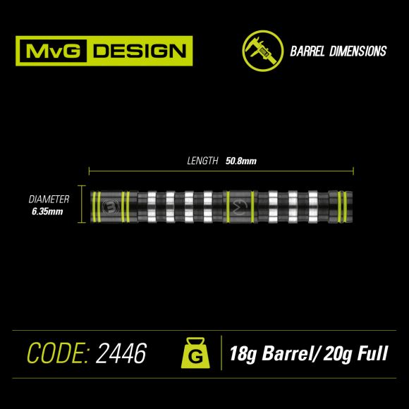 MvG Assault 20g Softdart (Winmau) MvG Assault 20g Softdart - Pikadooprema