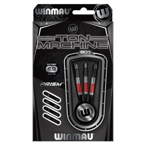 Ton Machine 80% Tungsten 18/20g Softdart
