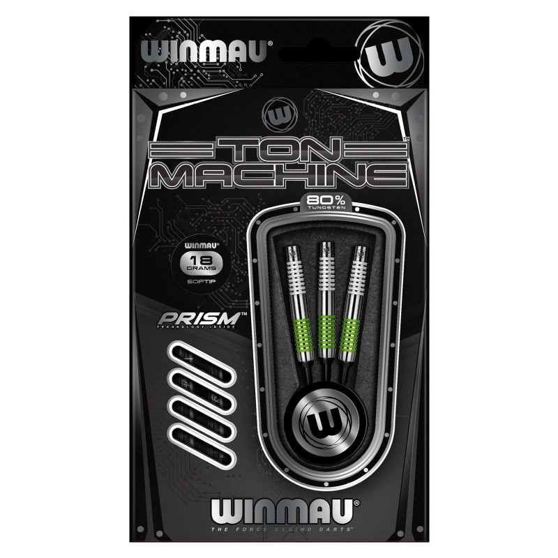 Ton Machine 80% Tungsten G/W Softdart (Winmau) Ton Machine 80% Tungsten G/W Softdart - Pikadooprema
