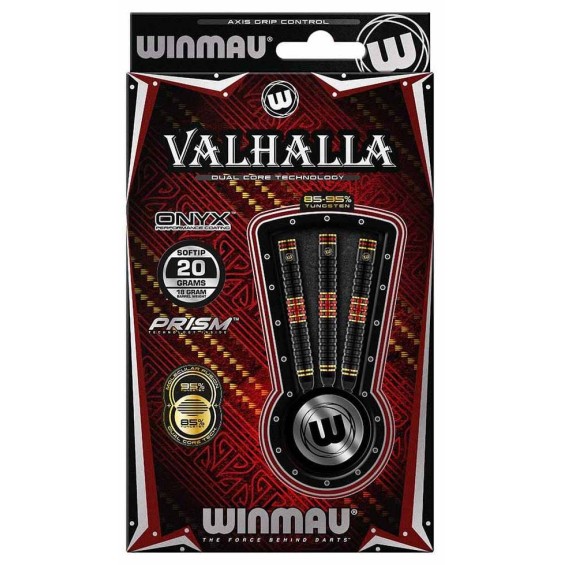 Valhalla 85/95% Tungsten DualCore 18/20g Softdart