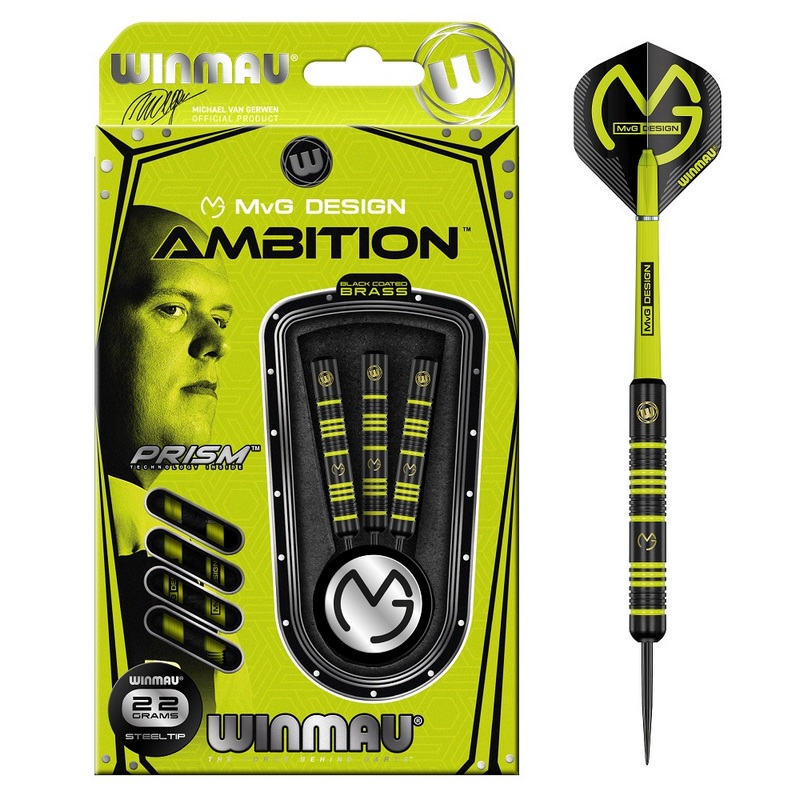 MvG Ambition Brass 22g Steeldart - Pikadooprema