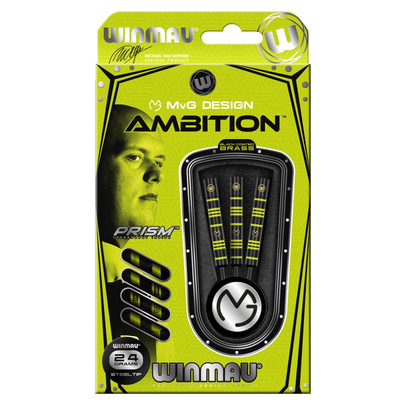 MvG Ambition Brass 24g Steeldart - Pikadooprema