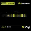 MvG Ambition Brass 22g Steeldart