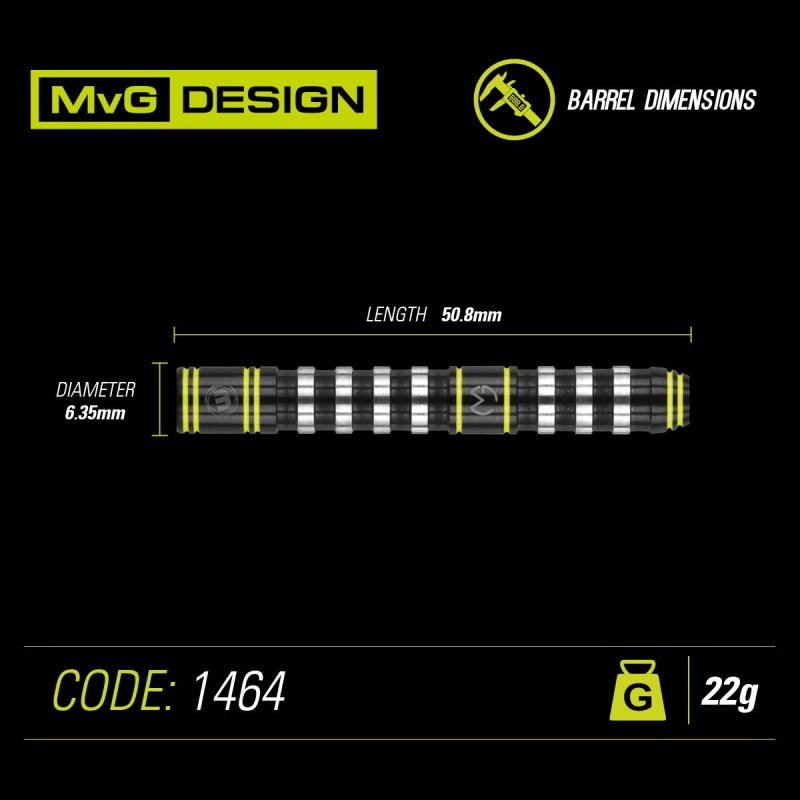 MvG Assault 22g Steeldart (Winmau) MvG Assault 22g Steeldart - Pikadooprema