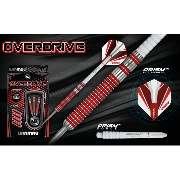 Overdrive 90% Tungsten 22g Steeldart - Pikadooprema
