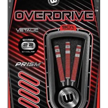 Overdrive 90% Tungsten 22g Steeldart