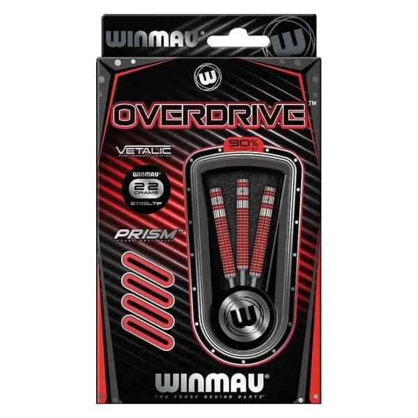 Overdrive 90% Tungsten 22g Steeldart - Pikadooprema