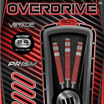 Overdrive 90% Tungsten 24g Steeldart
