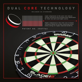 Blade 6 Dual Core Dartboard Blade 6 Dual Core Dartboard