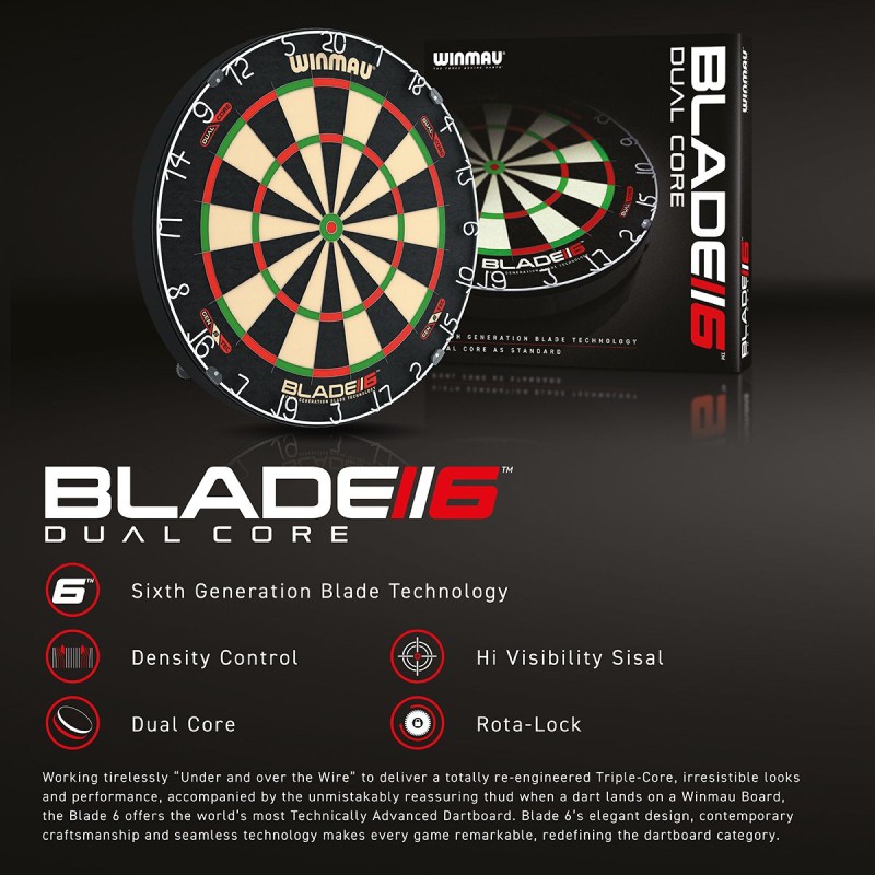 Blade 6 Dual Core Dartboard Blade 6 Dual Core Dartboard