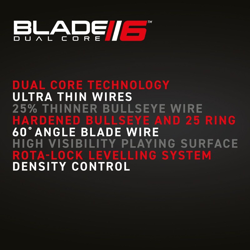Blade 6 Dual Core Dartboard Blade 6 Dual Core Dartboard
