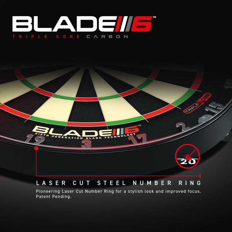 Blade 6 Triple Core Dartboard Blade 6 Triple Core Dartboard